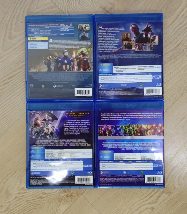 Collezione 4 Blu-ray Avengers