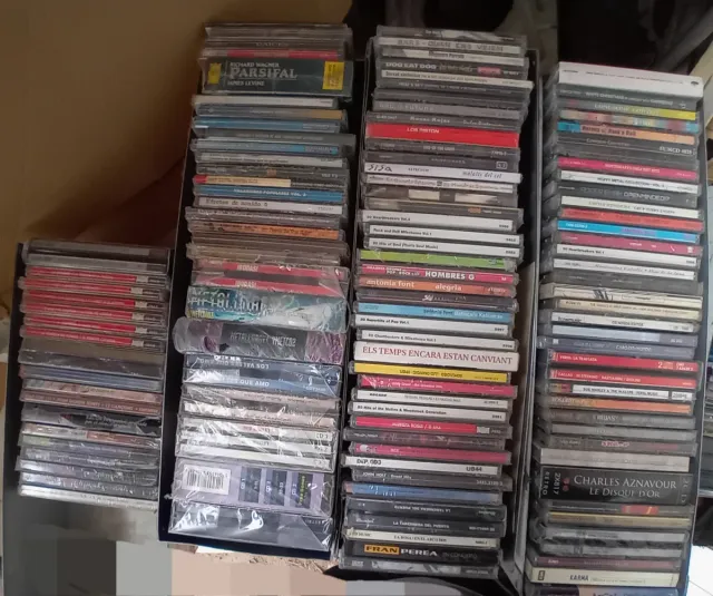 Lote 6 di 125 CD Musica Varia Classica Rock Pop