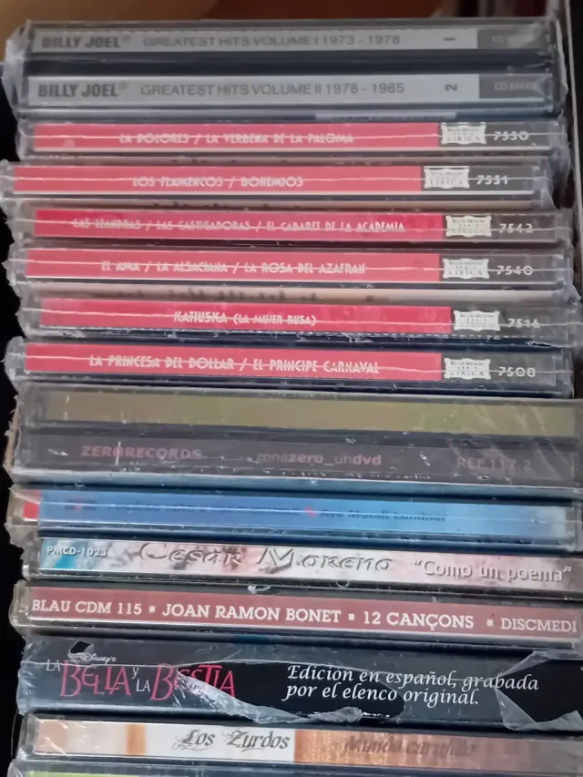 Lote 6 di 125 CD Musica Varia Classica Rock Pop