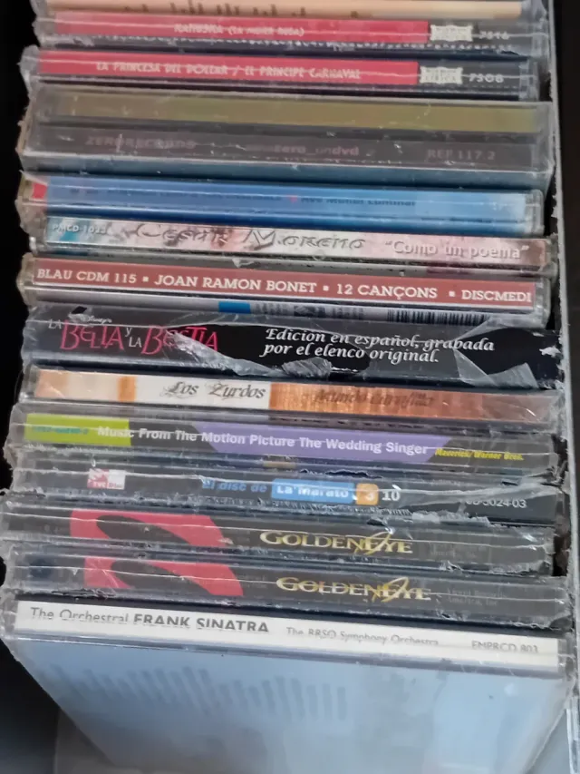 Lote 6 di 125 CD Musica Varia Classica Rock Pop