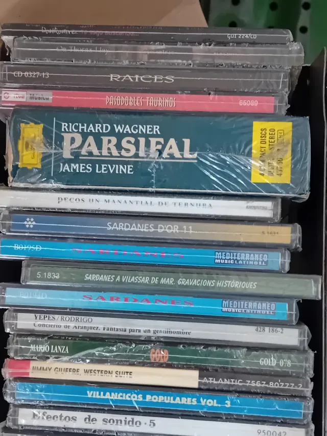 Lote 6 di 125 CD Musica Varia Classica Rock Pop