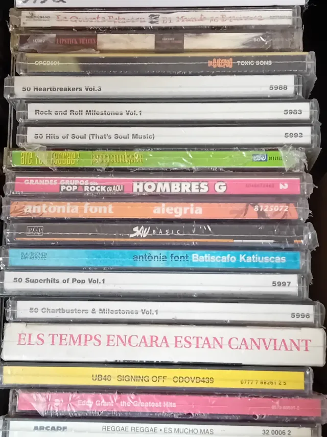 Lote 6 di 125 CD Musica Varia Classica Rock Pop
