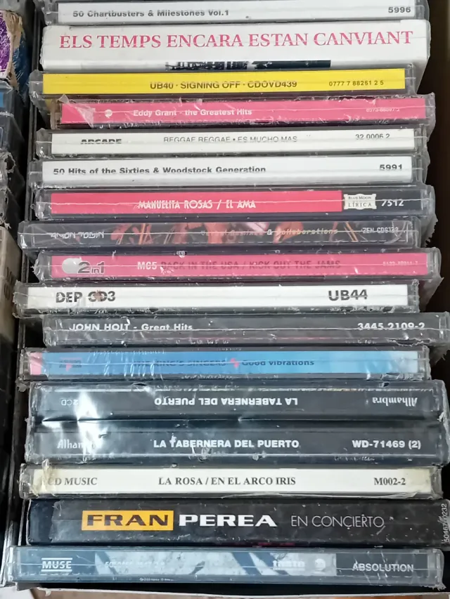 Lote 6 di 125 CD Musica Varia Classica Rock Pop