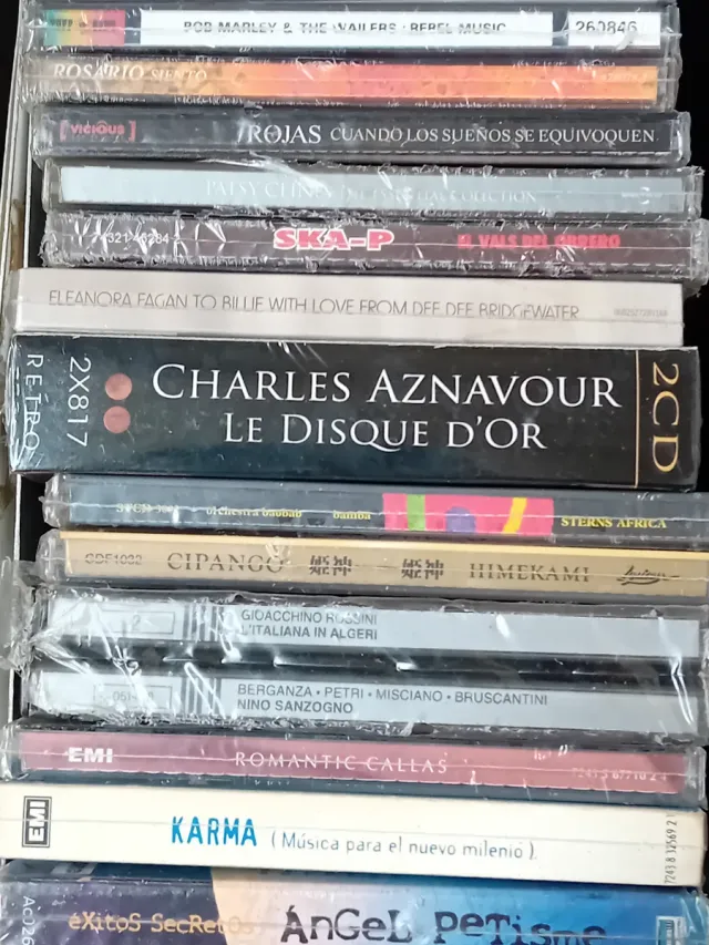 Lote 6 di 125 CD Musica Varia Classica Rock Pop