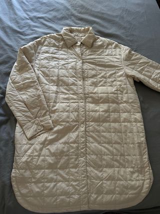 Sobrecamisa reversible beige