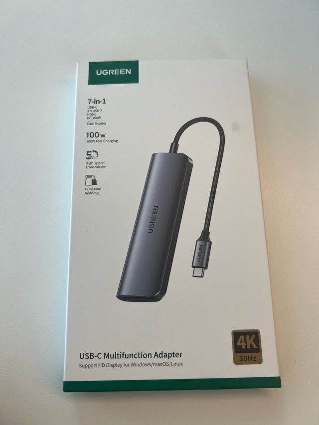 UGREEN Hub 7 en 1 USB-C Multifunción