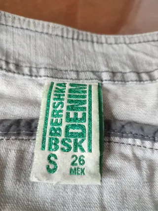 Chaleco Vaquero Bershka Talla S