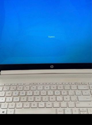 Ordenador portátil HP Beige y Negro