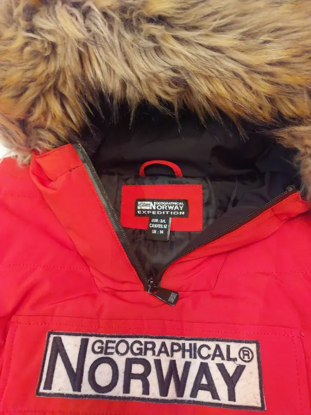Chaqueta Geographical Norway Roja