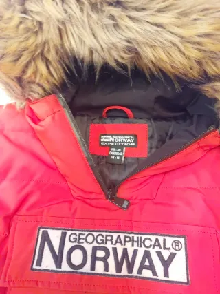 Chaqueta Geographical Norway Roja