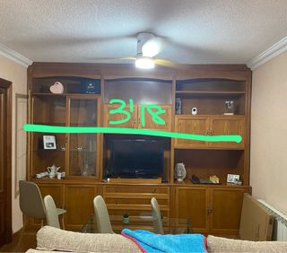 Mueble de salón madera maciza