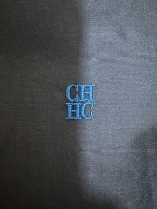 Camisa Carolina Herrera Algodón T-L Azul