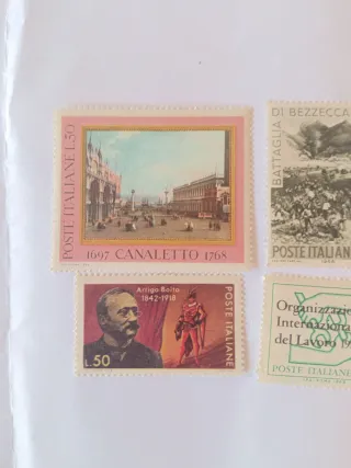 Lotto Francobolli Italiani 1966-1969