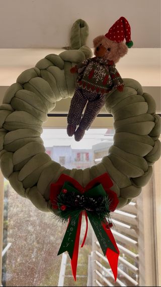 Ghirlanda Natalizia Orsetto Teddy