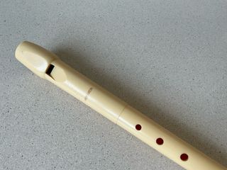 Flauta escolar color beige