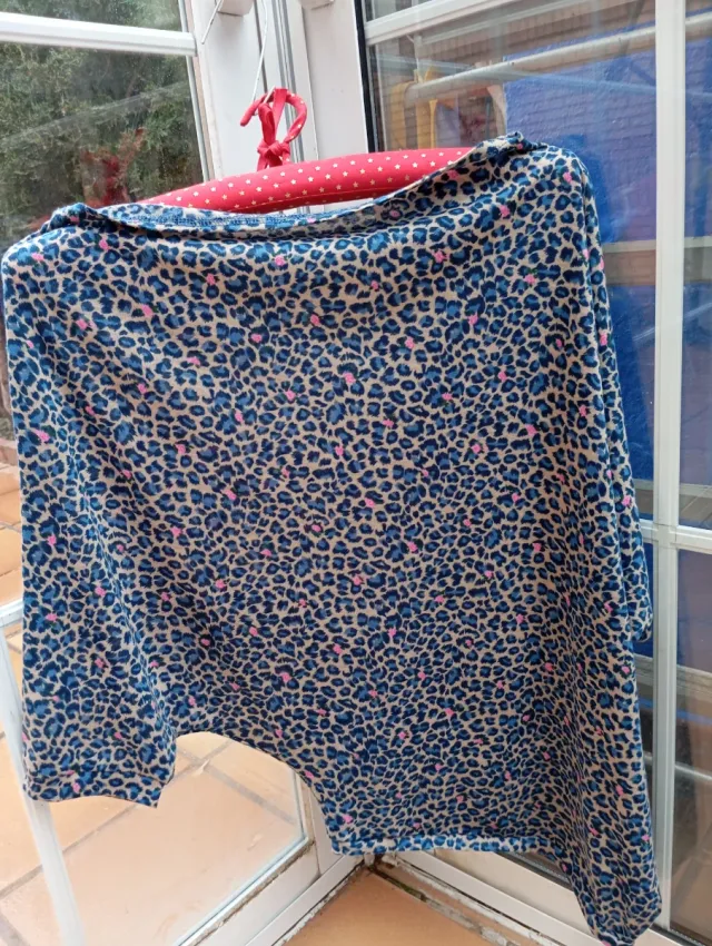 Camiseta estampado animal print