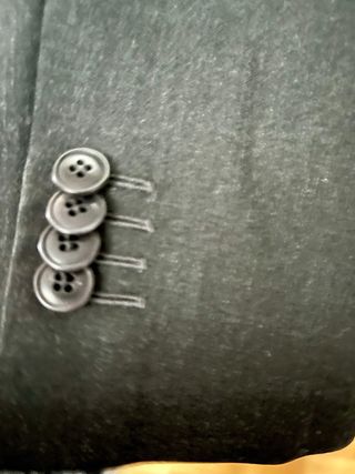 Chaqueta Zara Woman Gris Oscuro Talla 44