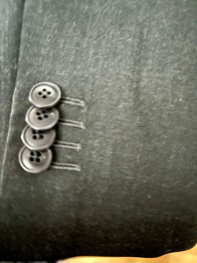 Chaqueta Zara Woman Gris Oscuro Talla 44