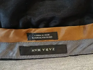 Traje Chaqueta Zara Negro