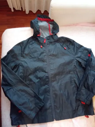 Cortavientos hombre Gasolina azul