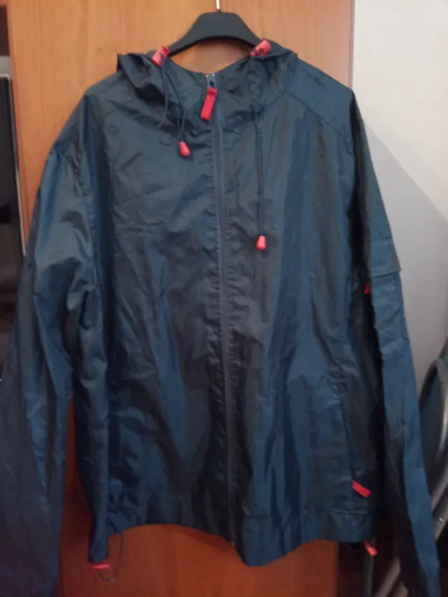 Cortavientos hombre Gasolina azul