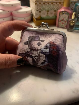 Portamonete carino con Jack e Sally