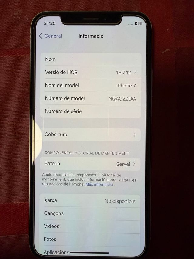 iPhone X 256GB Apple