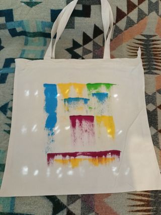 Bolso Tote Pintado a Mano