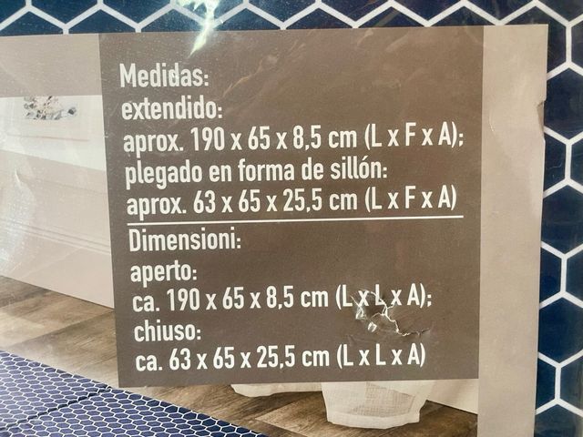 Colchón Plegable Livarno Home