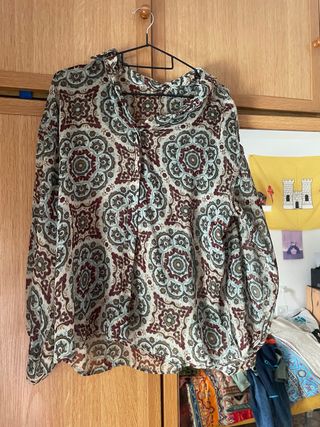 Camisa Zara Estampada