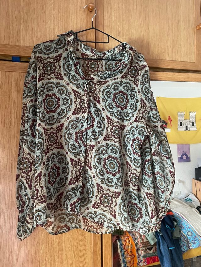 Camisa Zara Estampada