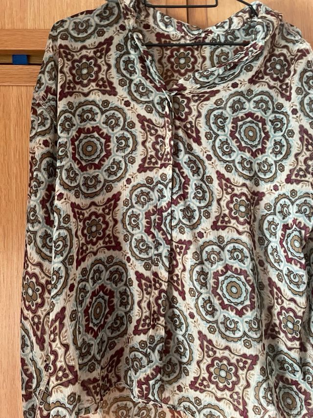 Camisa Zara Estampada