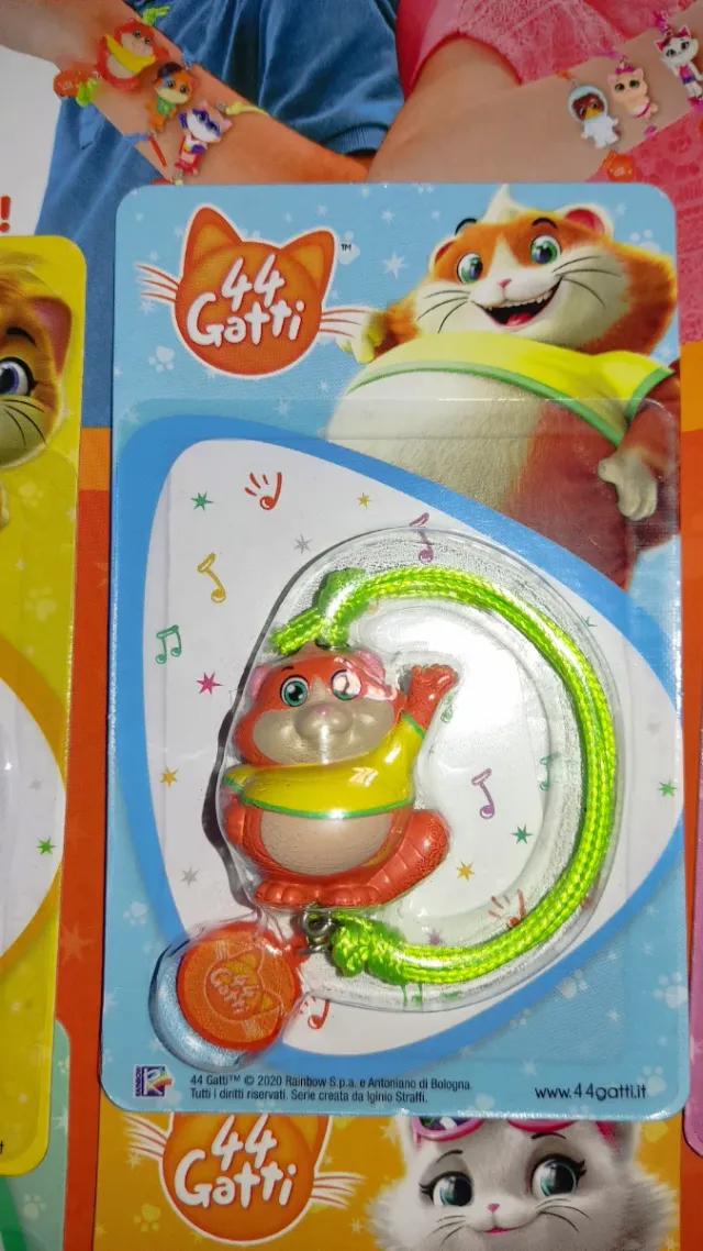 Bracciale 44 gatti 1bustina