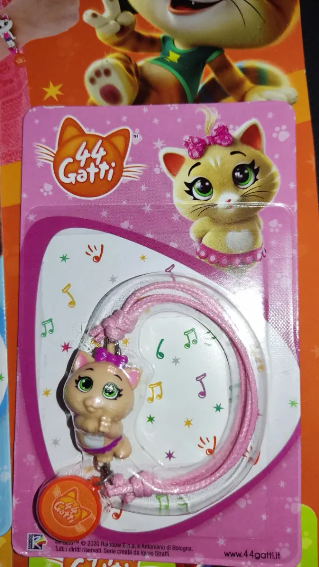 Bracciale 44 gatti 1bustina