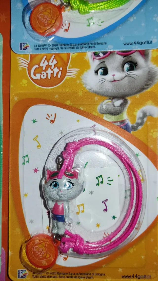 Bracciale 44 gatti 1bustina