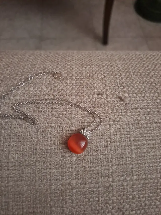 Morellato Collana Argento 925 con Pietra Arancione