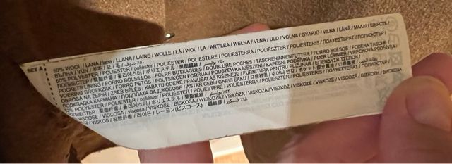 Sobrecamisa de lana oversize de Mango Talla L