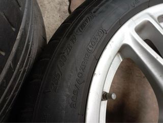 Llantas 19 Porsche Originales con Neumáticos