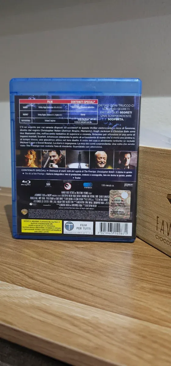 The Prestige Blu-ray (Nolan)