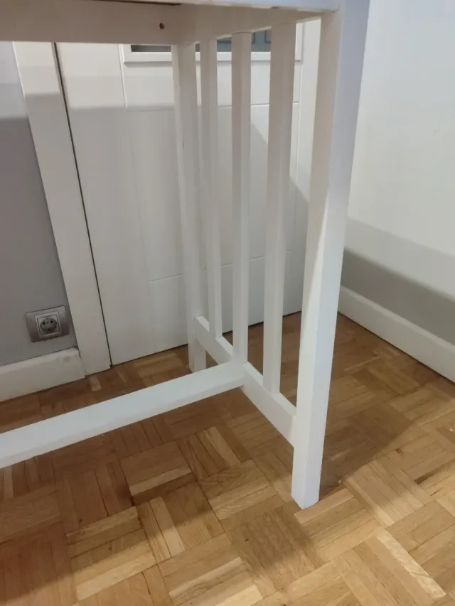 Mesa alta cocina madera y cerámica