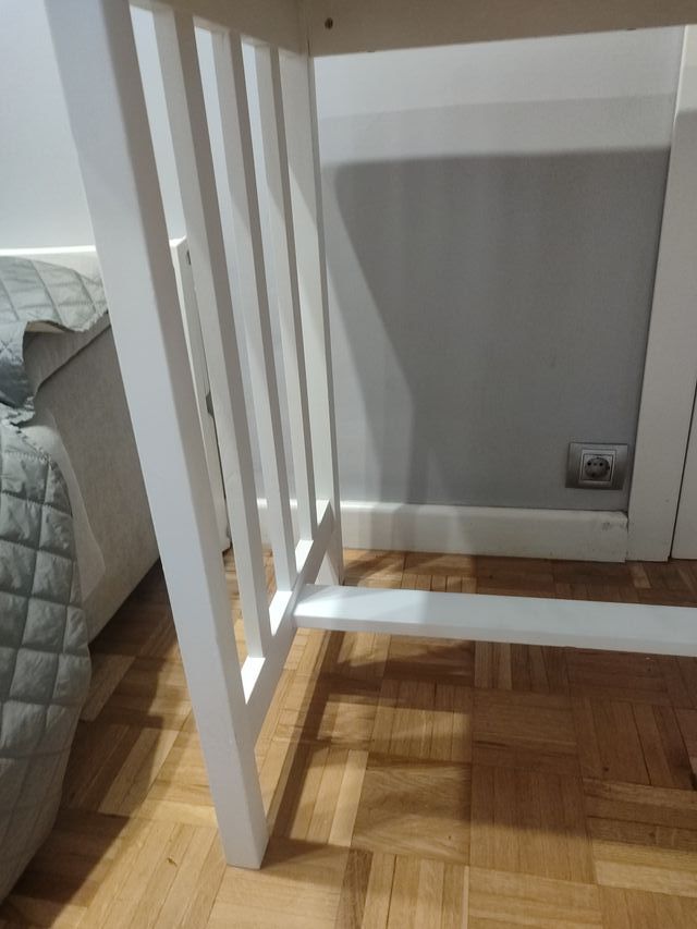 Mesa alta cocina madera y cerámica