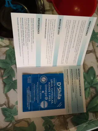 Crema D'Shila Uñas, Cutículas, Manos y Pies