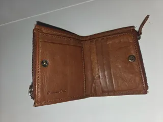 Cartera Massimo Dutti Marrón Original