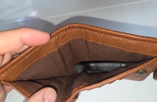 Cartera Massimo Dutti Marrón Original