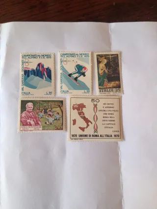 Francobolli Italiani 1970 - Nuovi