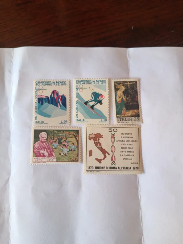 Francobolli Italiani 1970 - Nuovi