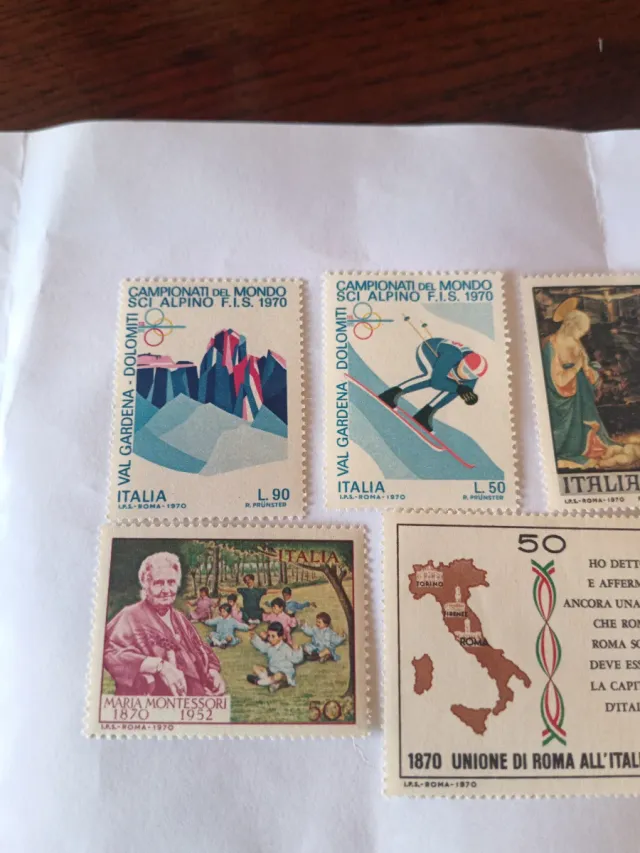 Francobolli Italiani 1970 - Nuovi