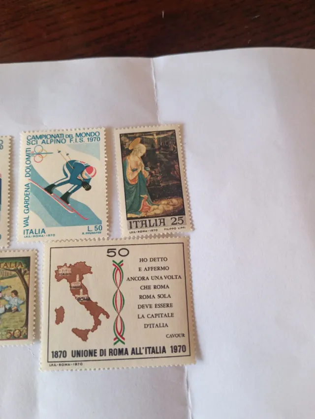 Francobolli Italiani 1970 - Nuovi