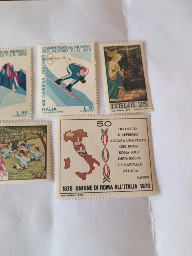 Francobolli Italiani 1970 - Nuovi