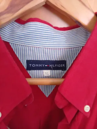 Camisa Tommy Hilfiger Roja